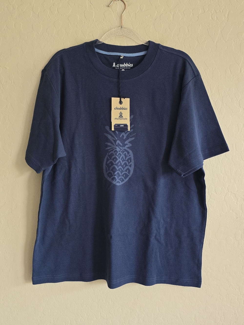 Chubbies Oversize Tee The Pineapple Place Size Large New